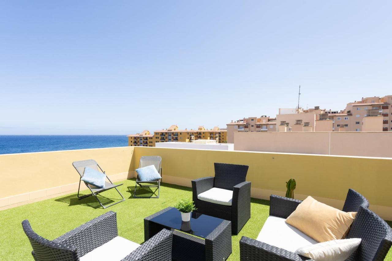 Home2Book Attic Terrace Apt Charming Ocean View كانديلاريا المظهر الخارجي الصورة